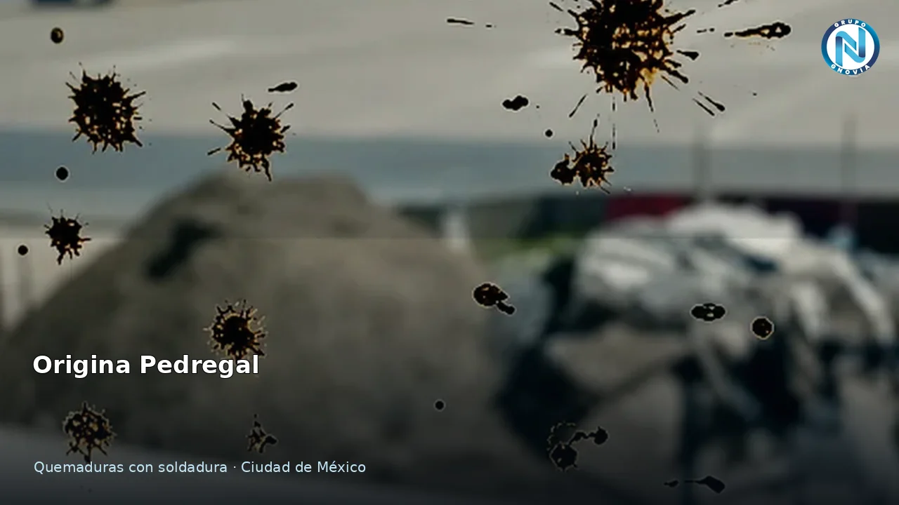 Restauración de vidrio quemado con soldadura en Origina Pedregal