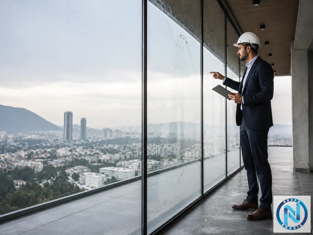 Cemento en vidrio para Director de proyecto de Constructora
