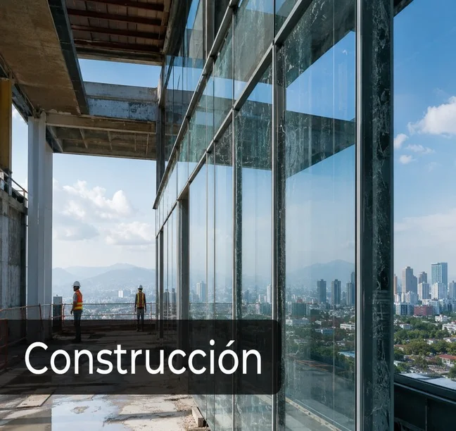 Restauración de vidrio para Gerente de Obra en una Constructora