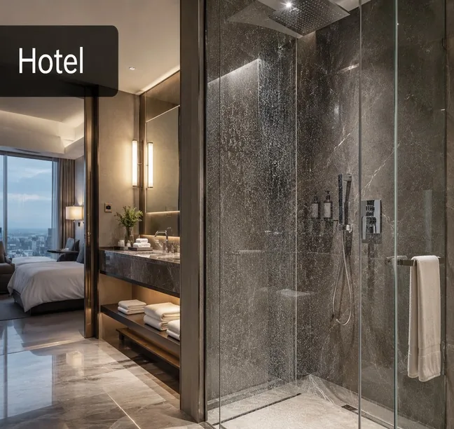 Compras hoteleras - restauración profesional de vidrio