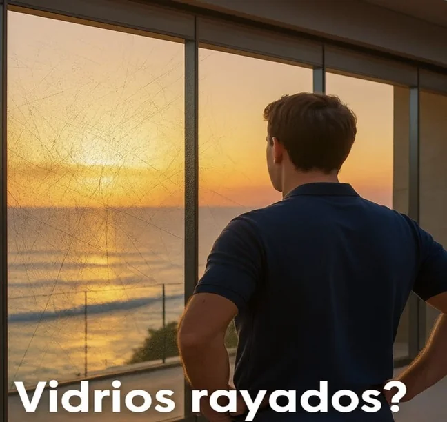 Cuando el vidrio parece sucio aunque la habitación esté limpia