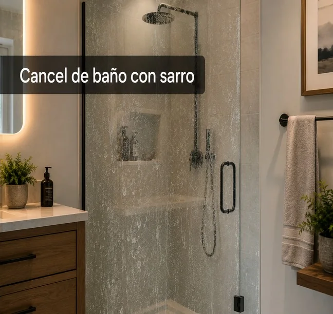 Recupera un cancel que sigue viéndose blanco y descuidado