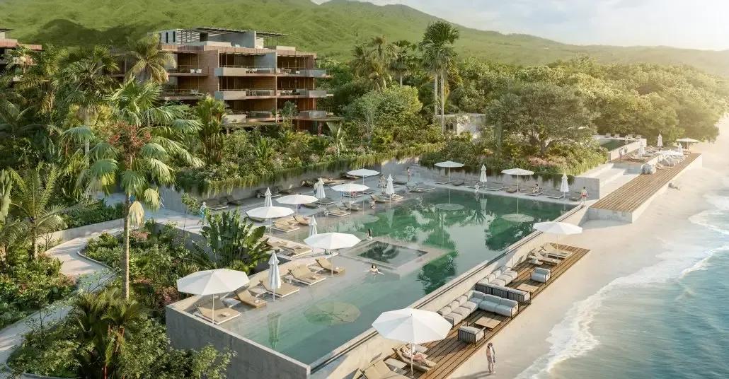Naya Residences, Punta de Mita, proyecto documentado de restauración de vidrio de Grupo GNOVIA